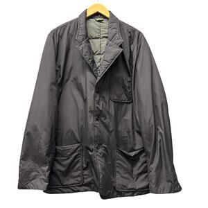 Eddie Bauer Goose Down Blazer Jacket Black Quilted Insulated Mens XL Outdoor